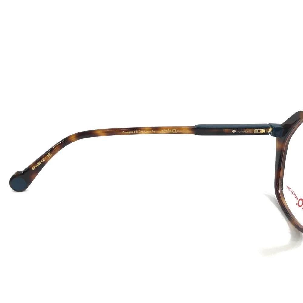 Etnia Barcelona Eyeglasses Frames CIANE HV Havana Geometric Full Rim 53-15-138